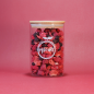 Preview: Vorratsglas mit Bambusdeckel 1000ml